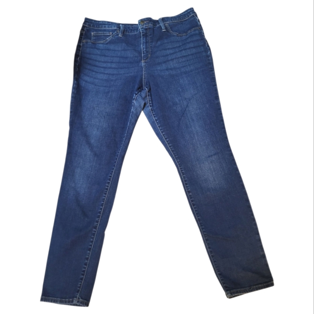 Universal Thread Blue Skinny High Rise Stretch Jeggings - Size 16